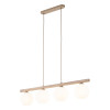 Lampadario Virlo 4 luci bianco E14 TK Lighting
