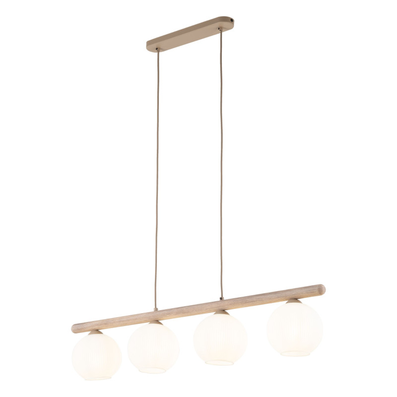 Lampadario Virlo 4 luci bianco E14 TK Lighting
