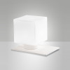 Lampada da tavolo Zara bianca 1 luce G9 LED 3W Fabas