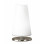Lampada da tavolo Milady Fabas nichel satinato G9 LED 3W