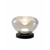 Lampada da tavolo Brena cognac LED Fabas