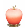 Lampada da tavolo Wendy LED rosso ottone Fabas