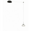 Lampadario Arabella LED bianco 1 luce Fabas
