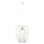 Lampadario Camp bianco moderno 1 luce E27 Fabas