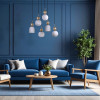 Lampadario Sophia Cognac White 6 luci E14 TK Lighting