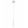 Sospensione Prado bianca LED Fabas 1 luce