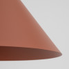 Lampadario Cono L Brick arancione E27 TK Lighting