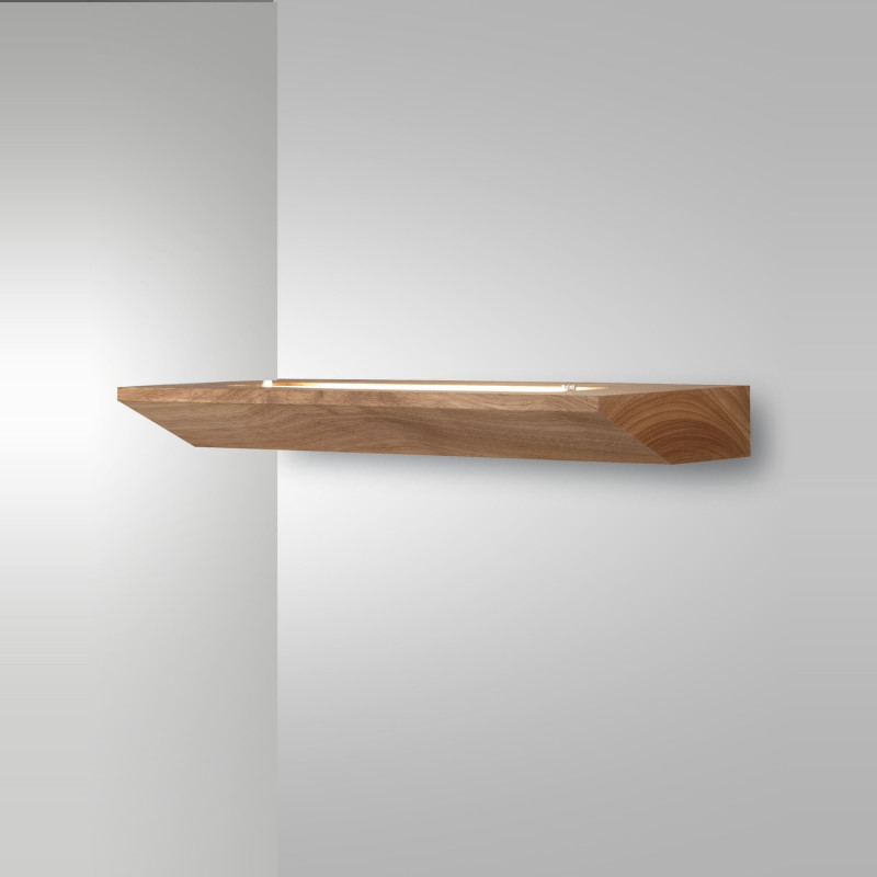 Applique da parete Linus LED 14W quercia Fabas