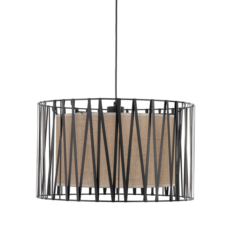 Lampadario Harmony Nature 3 luci nero E27 TK Lighting