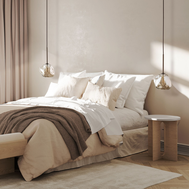 Lampadario Lava Brown 1 luce G9 marrone TK Lighting