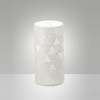 Lampada da tavolo Micol bianca 1 luce E14 Fabas