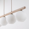 Lampadario Virlo 4 luci bianco E14 TK Lighting