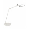 Lampada da tavolo Regina LED orientabile bianca Fabas
