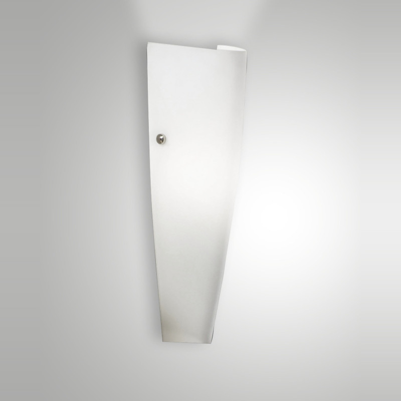 Applique Dedalo bianca IP44 1 luce Fabas