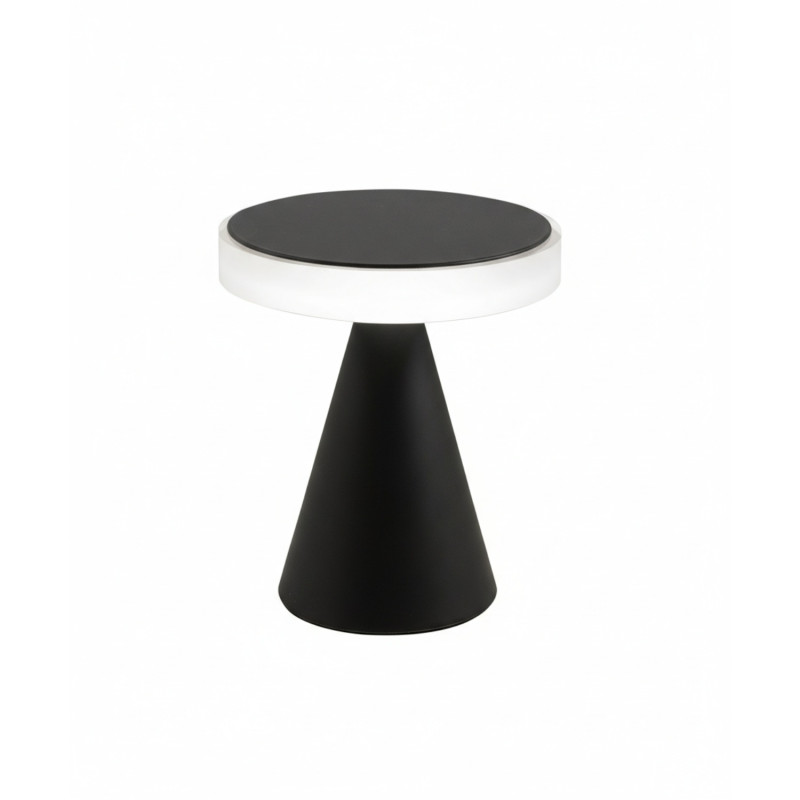 Lampada da tavolo Neutra LED 8W nero Fabas