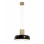 Lampadario Lunar 1 luce LED 26W nero Fabas