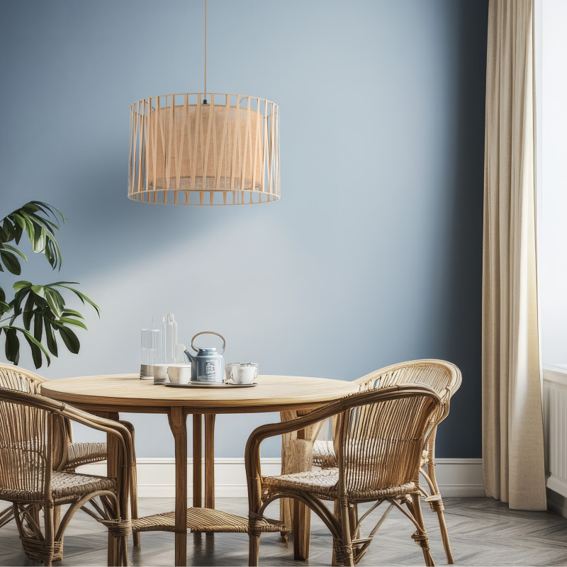 Lampadario Harmony 3 luci sabbia E27 TK Lighting