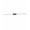 Applique Nala LED integrato nero 1 luce Fabas