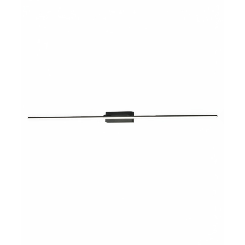 Applique Nala LED integrato nero 1 luce Fabas