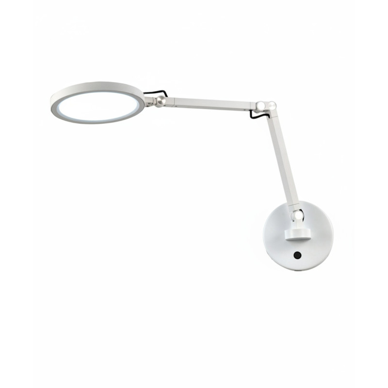 Applique Regina LED orientabile bianca 9W Fabas