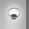 Applique Giotto Smart Luce LED nero 1 luce Fabas