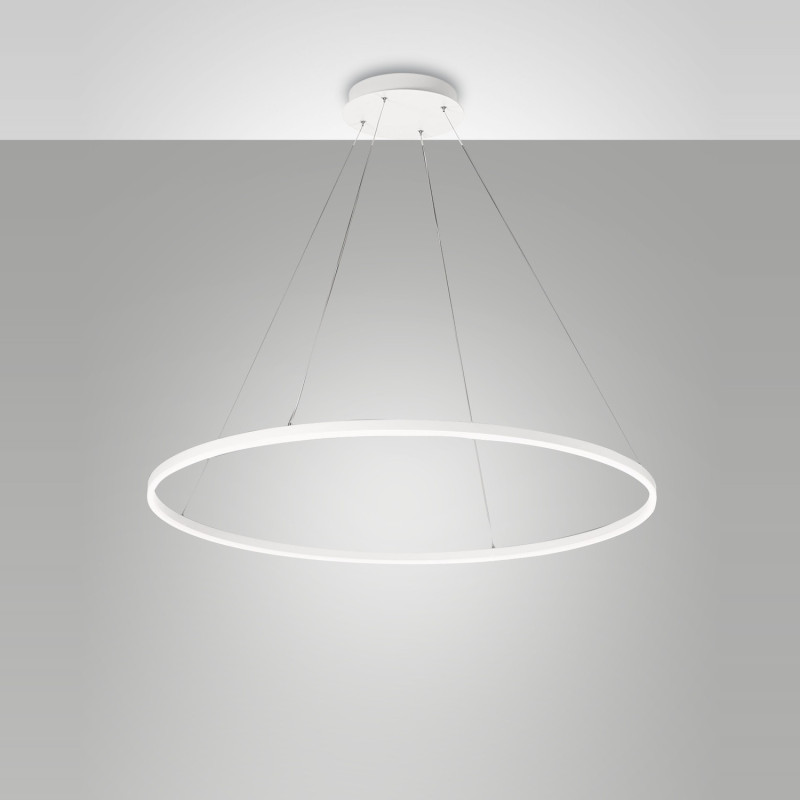 Lampadario Giotto Smart Luce 1 luce 60 W bianco Fabas