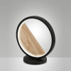Lampada da tavolo Pierre LED nero moderna Fabas