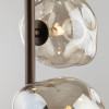 Lampadario Lava Brown 3 luci marrone G9 TK Lighting