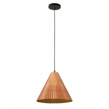 Fabas Cone lampadario a sospensione arancio 1 luce E27