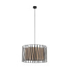 Lampadario Harmony Nature 3 luci nero E27 TK Lighting