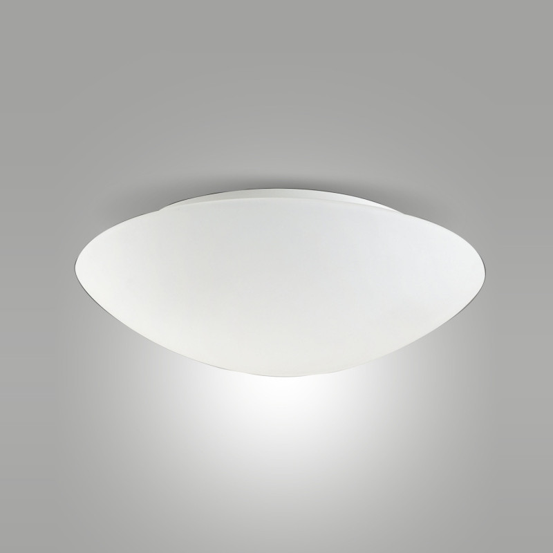 Plafoniera Pandora bianca 2 luci E27 Fabas