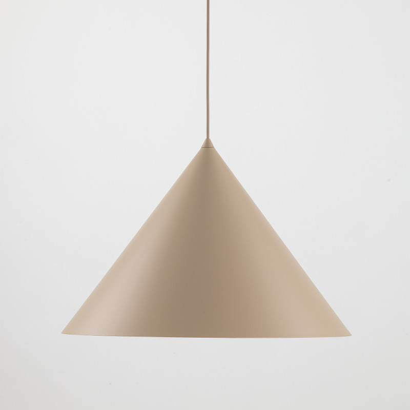 Lampadario a sospensione Cono Xl Sabia sabbia E27 TK Lighting
