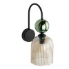 Applique Sophia verde cognac 1 luce E14 TK Lighting