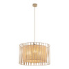 Lampadario Harmony 3 luci sabbia E27 TK Lighting