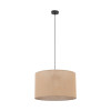 Lampadario Juta 3 luci nero E27 stile boho TK Lighting