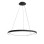 Lampadario LED Quirk nero 75 W 1 luce Fabas