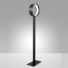 Piantana LED Venice 28W nera con luce regolabile Fabas