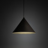 Lampadario Cono L New marrone 1 luce E27 TK Lighting