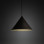 Lampadario Cono L New marrone 1 luce E27 TK Lighting