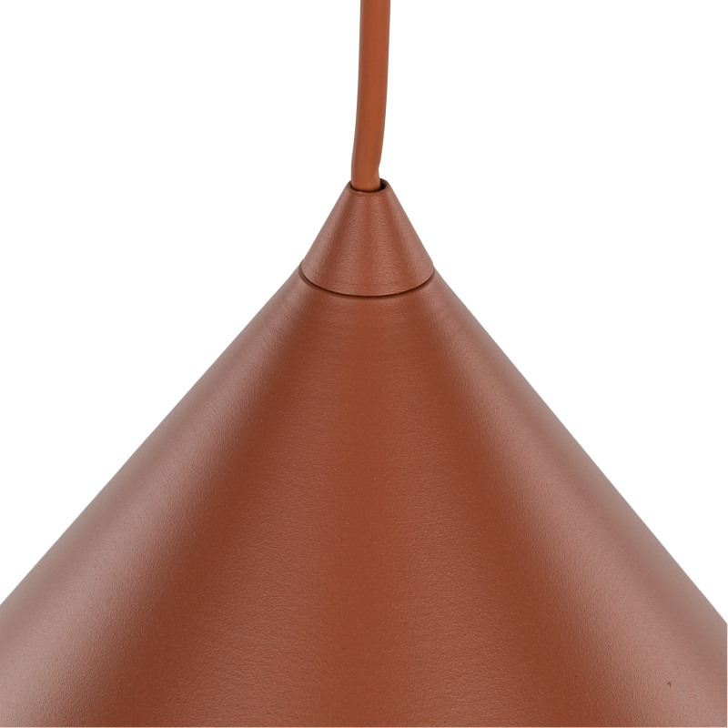 Lampadario sospensione 1 luce Cono Xl Brick mattone TK Lighting