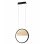 Sospensione Pierre 1 luce LED 29W nera Fabas