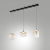 Sospensione Brio LED 42W cognac sfumato Fabas