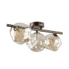 Plafoniera Lava Brown 3 luci G9 marrone TK Lighting