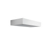 Applique Diva LED indiretta asimmetrica bianca Fabas
