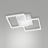 Plafoniera Bard bianca Smart Luce LED Fabas