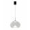 Lampadario LED Brena trasparente 1 luce Fabas