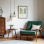 Lampadario Sophia 1 luce nero cognac E14 TK Lighting
