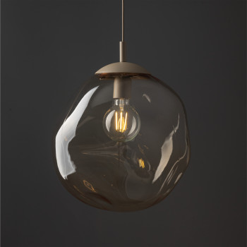 Lampada a sospensione Lava L Sabia 1 luce E27 TK Lighting
