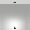 Sospensione Susa LED a 1 luce nera Fabas