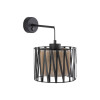 Applique Harmony Nature 1 luce nera E27 TK Lighting